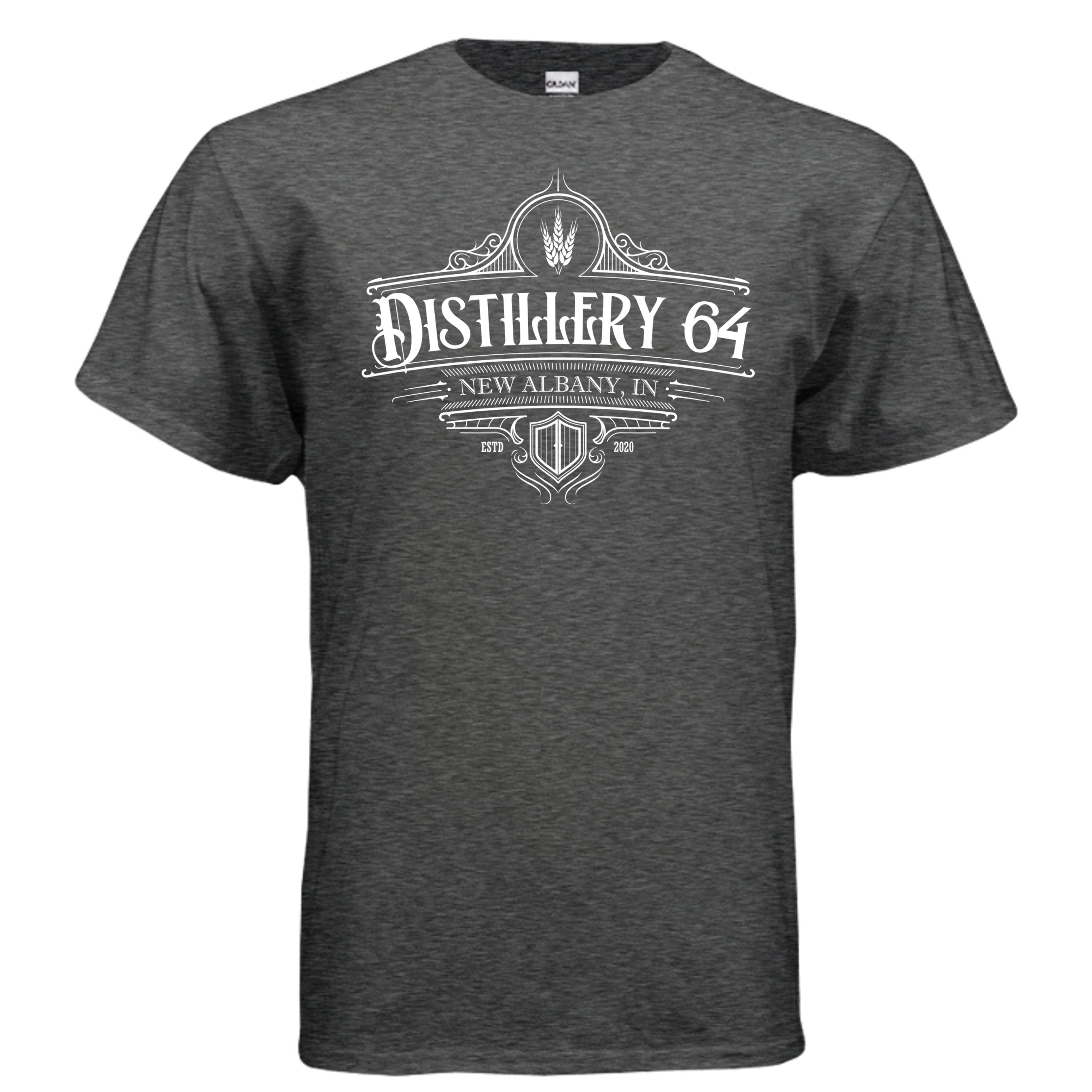 DARK HEATHER - G200 - FRONT