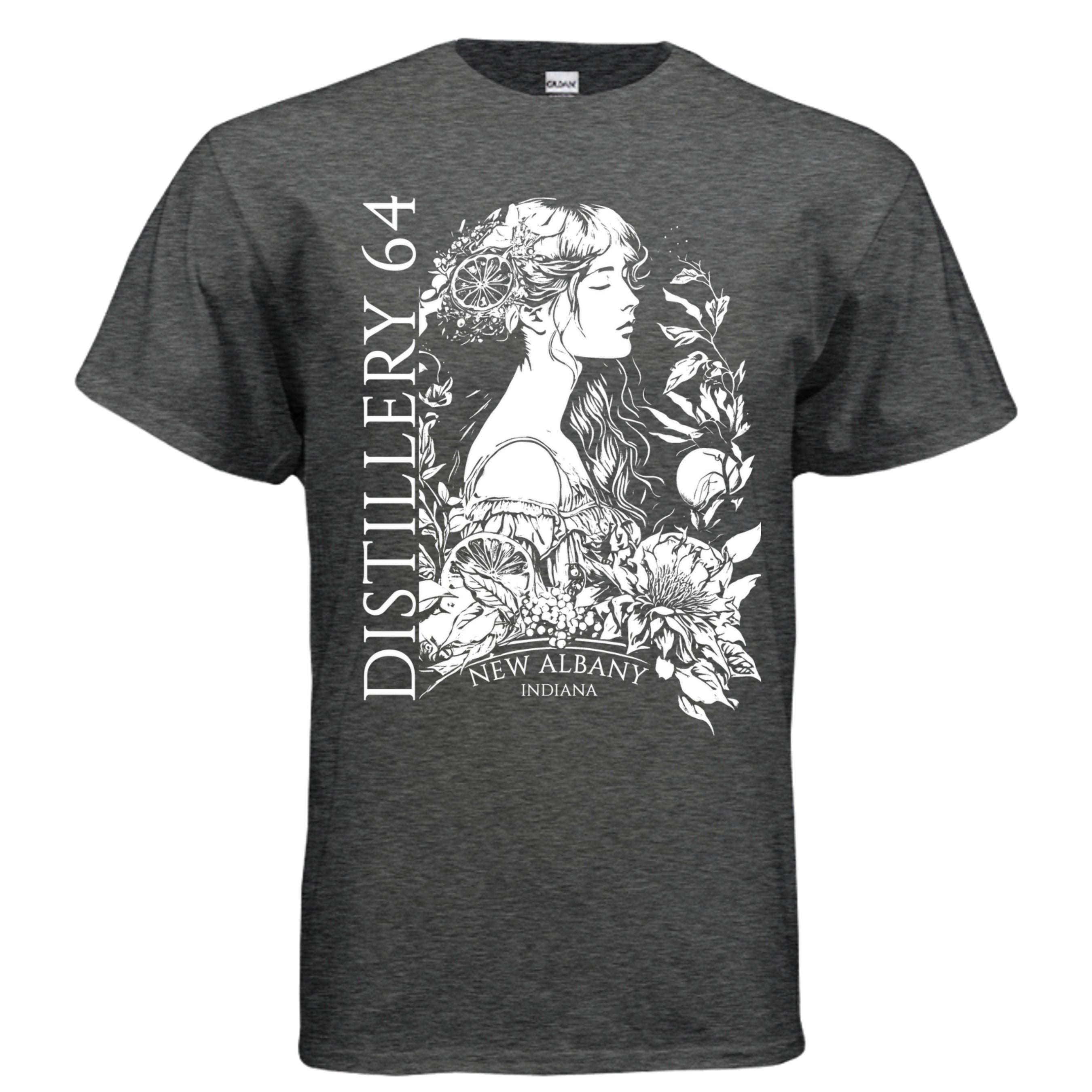 DARK HEATHER - G200 - FRONT