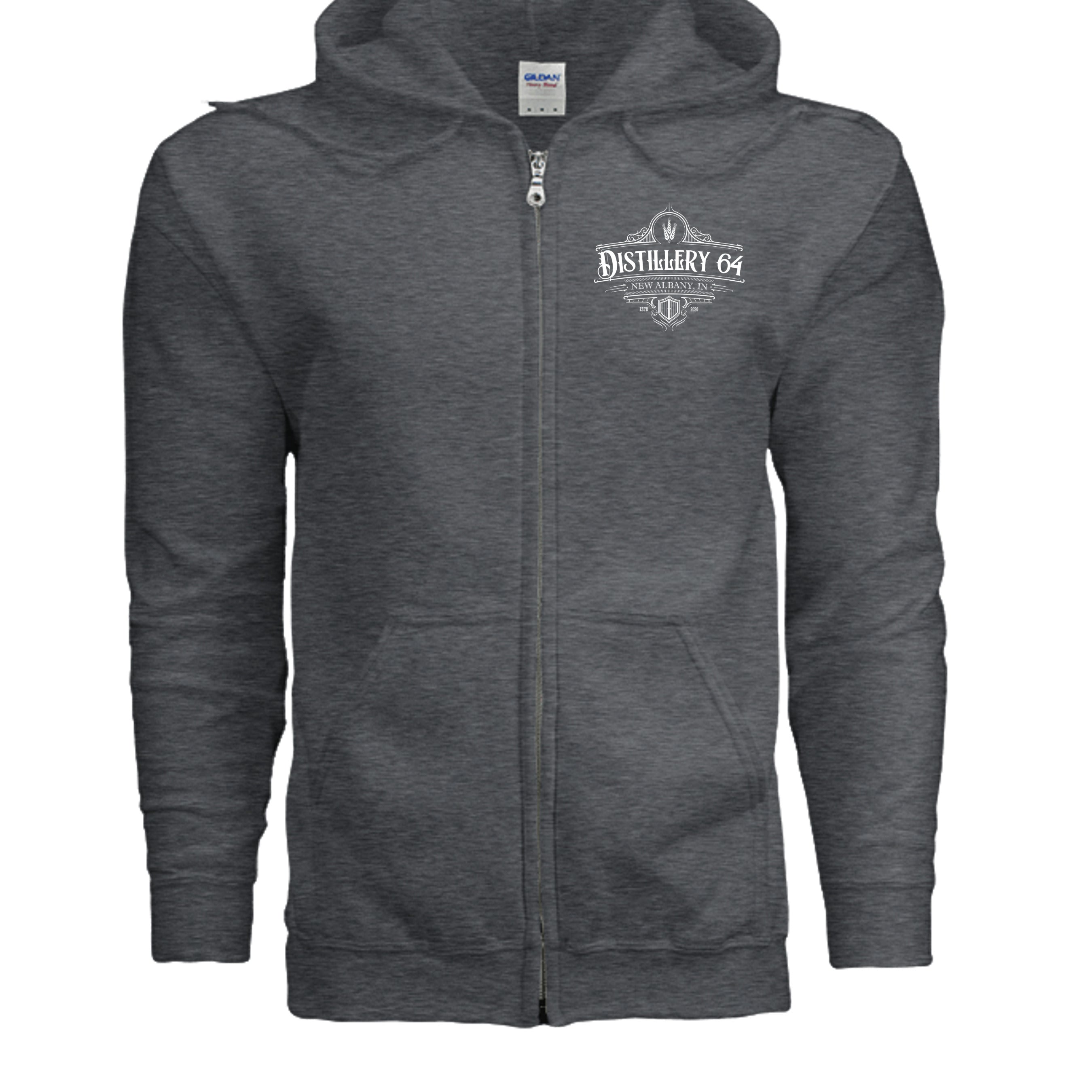 DARK HEATHER - G186 - FRONT